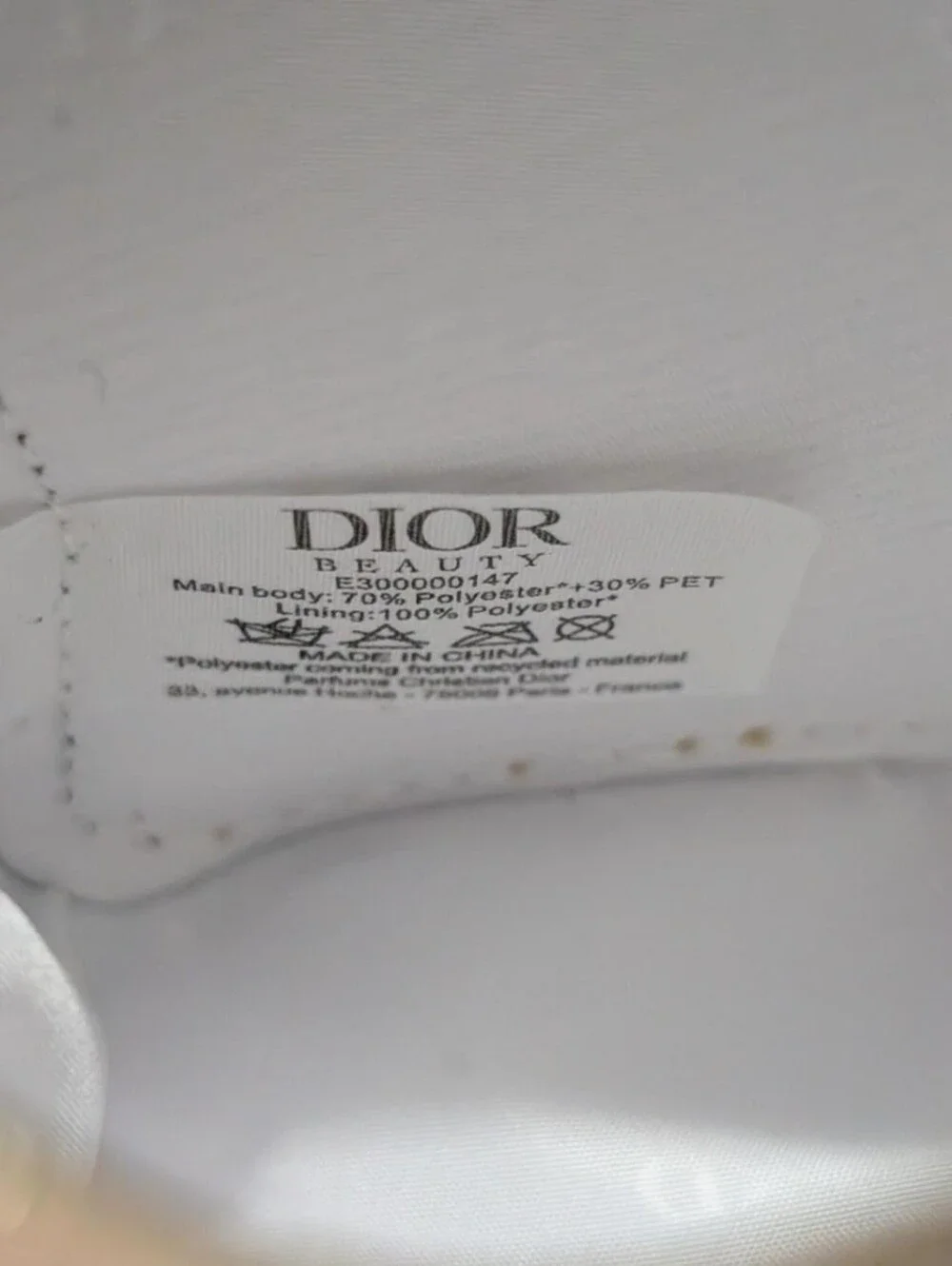 New DIOR Trousse 2025 Holidays Gold Star pouch cosmetic zipper bag
